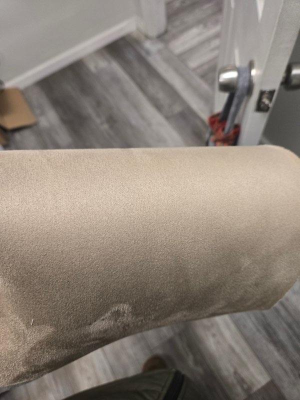 Beige Stretch Suede Headliner Foam Back Fabric 60" wide