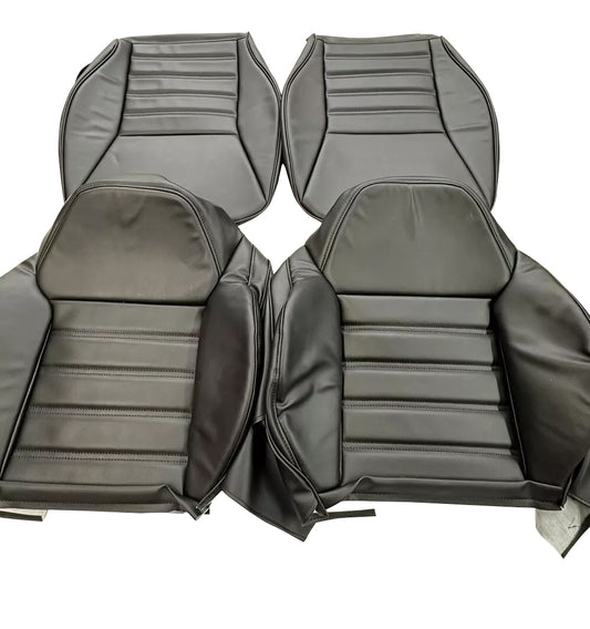 1989-1998 Suzuki Sidekick Front upholstery kit only (All Balck)