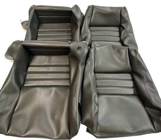 1982 Corvette Seats Cover 4 pcs total(charcoal color)