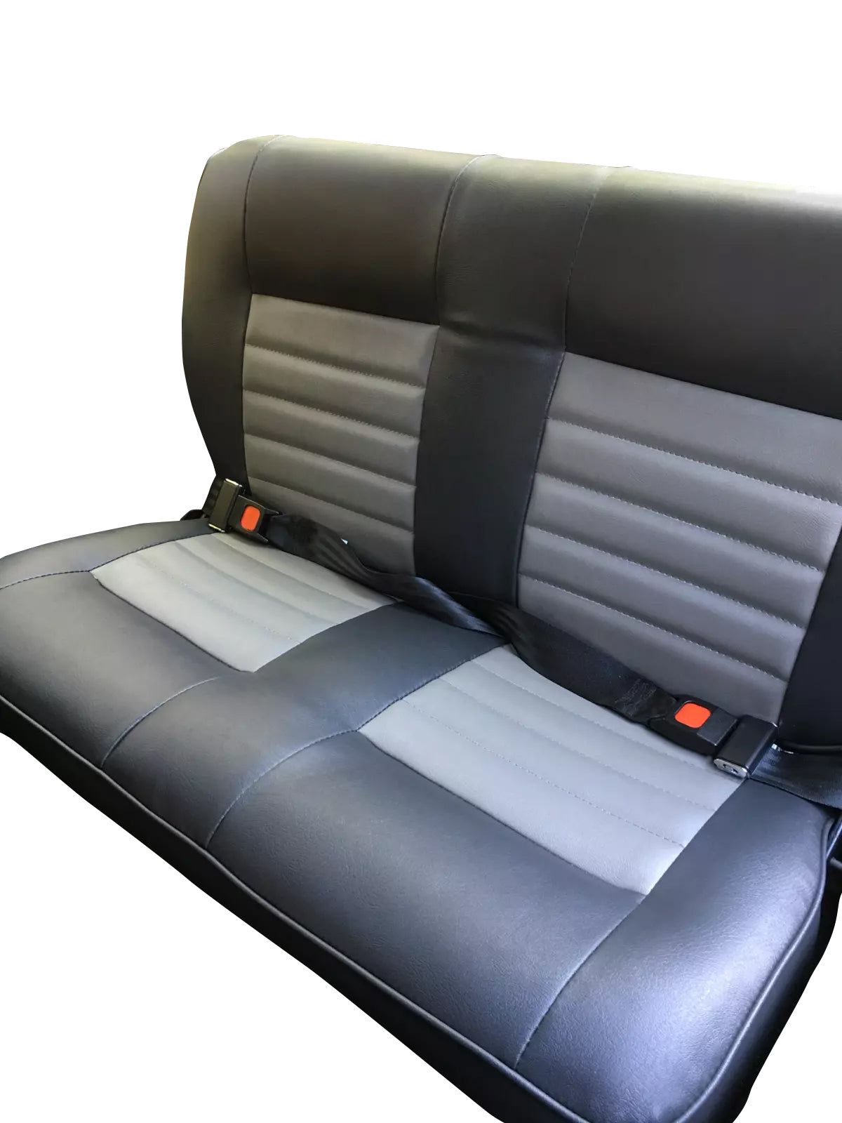 1986-1995 Suzuki Samurai Front/Rear upholstery seat covers(Dk Grey and LT grey)