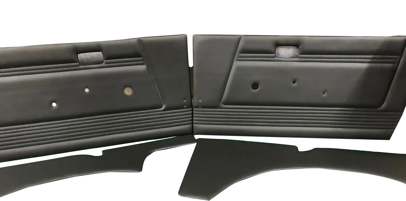 1986-1995 Suzuki Samurai 2 Front / 2 Rear Side Panels (SOFT TOP MODEL )DK GRAY