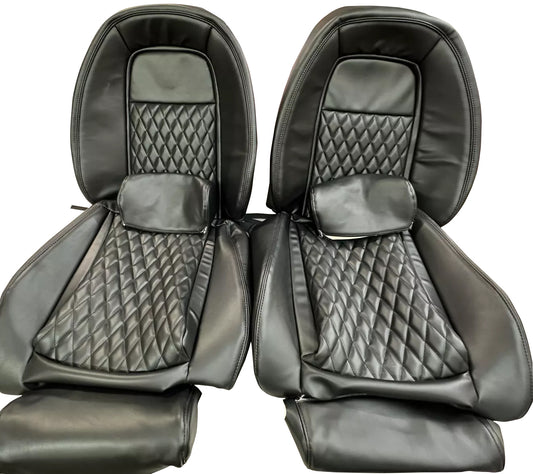 1992-1993 Ford Mustang Seat Upholstery kit (full kit F/R) convertible
