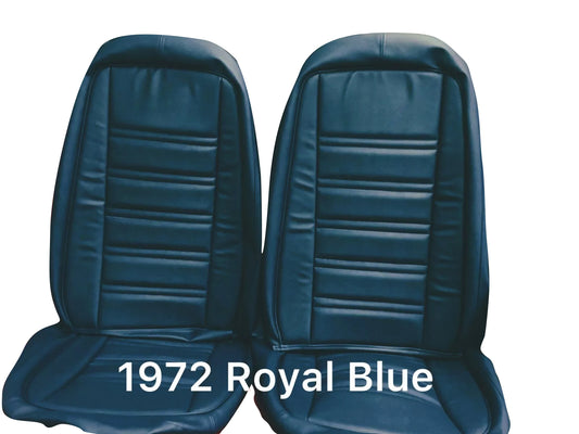 1972 CORVETTE C3 SEATS COVER FULL SET(Royal Blue)
