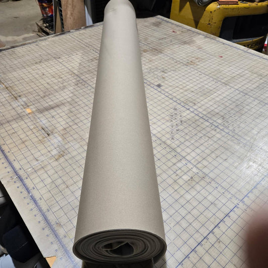 Headliner Fabric Beige with Foam Backing Sold By The Yard 60"wide