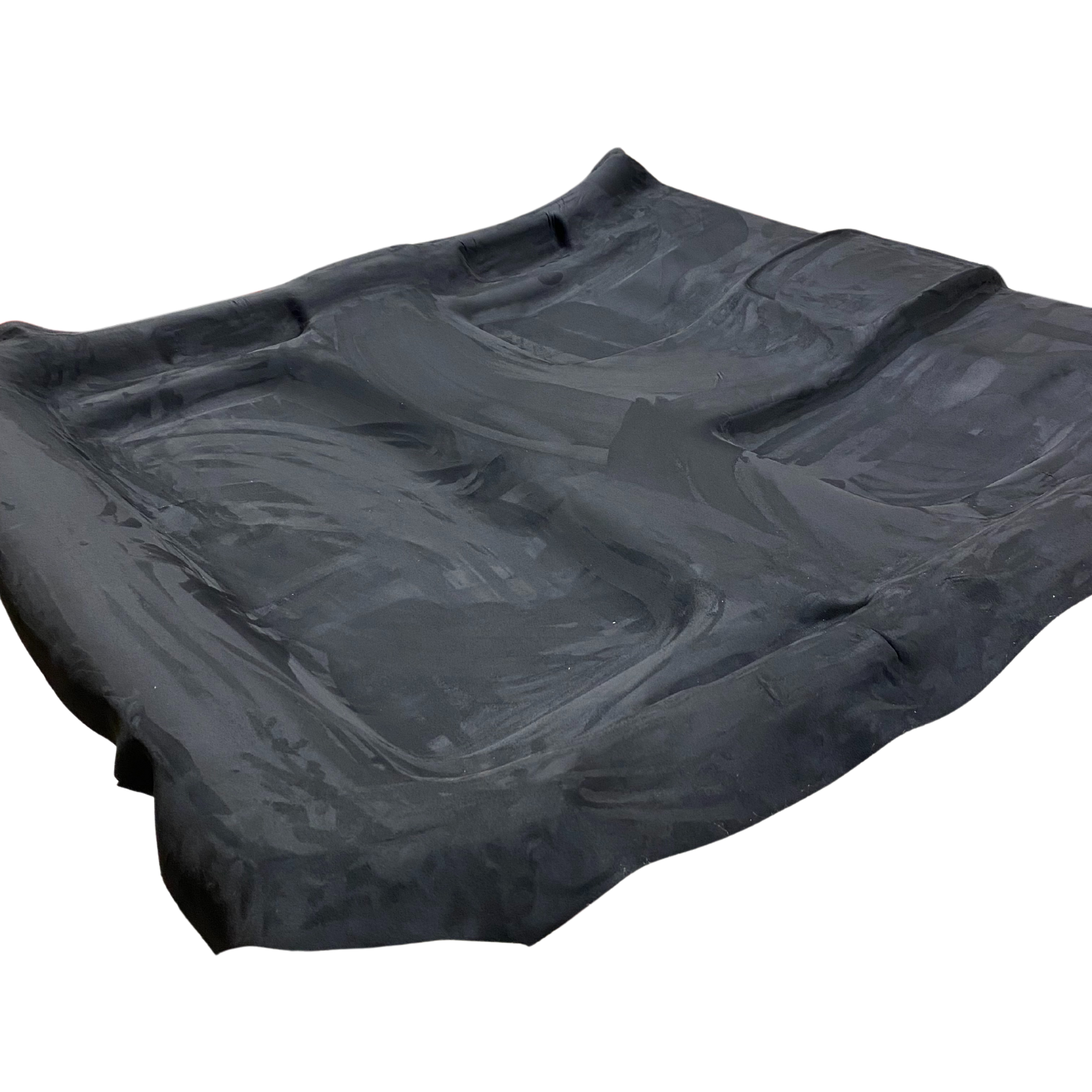 Soft Durable Stretch Suede Headliner Fabric 5 Yards Black | SoManySeats