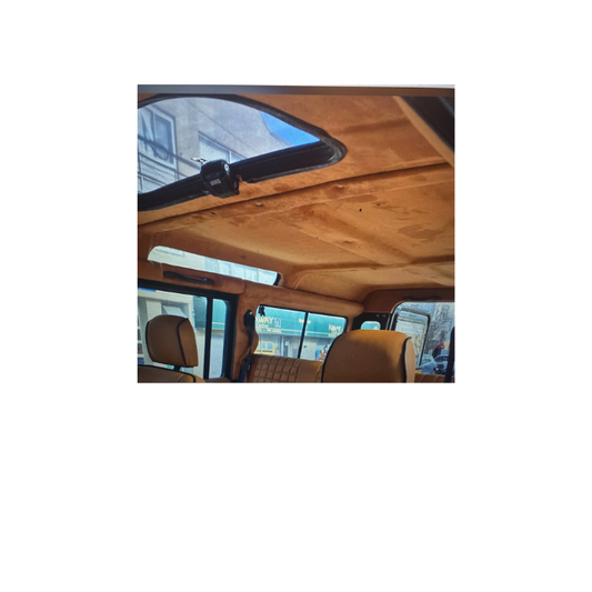 Suede Headliner Carmello Foam Back Stretch Fabric 60" wide