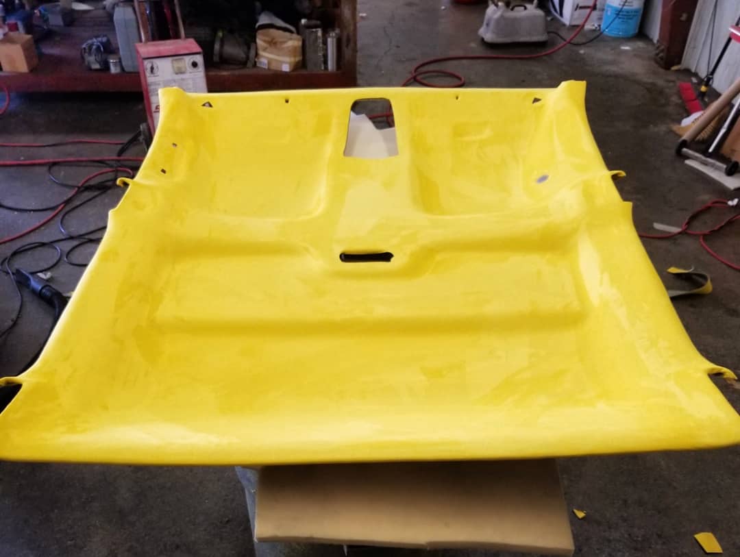 10 Yds Suede Headliner Foam Back Stretch Fabric 60" wide