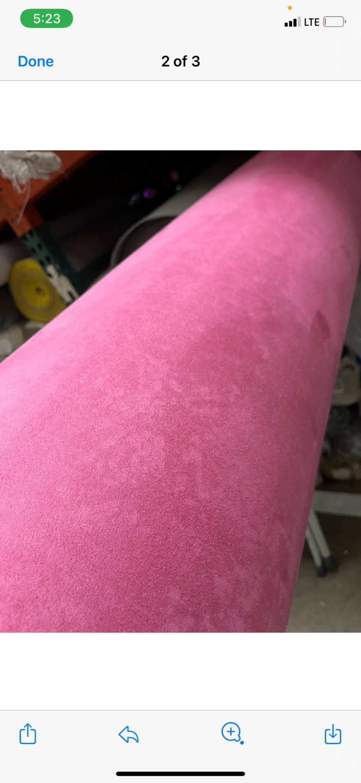 Pink Suede Headliner Fabric Foam Backed Headliner Fabric 60"wide