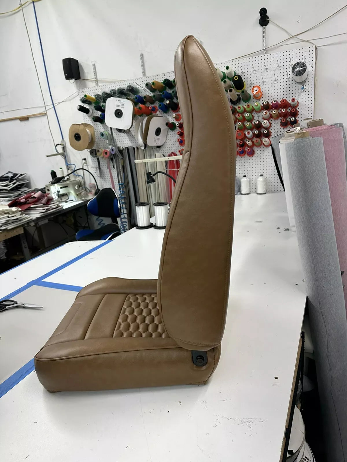 1987-95 JEEP WRANGLER YJ SEAT UPHOLSTERY KIT CUSTOM STYLE (Spice or Gray color)