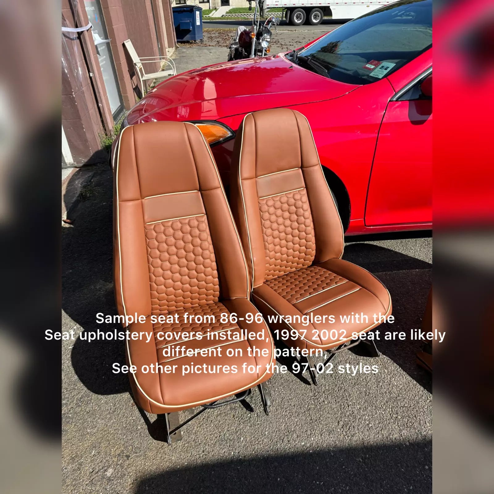 1987-2002 jeep wrangler seat covers upholstery kit READY TO INSTALL