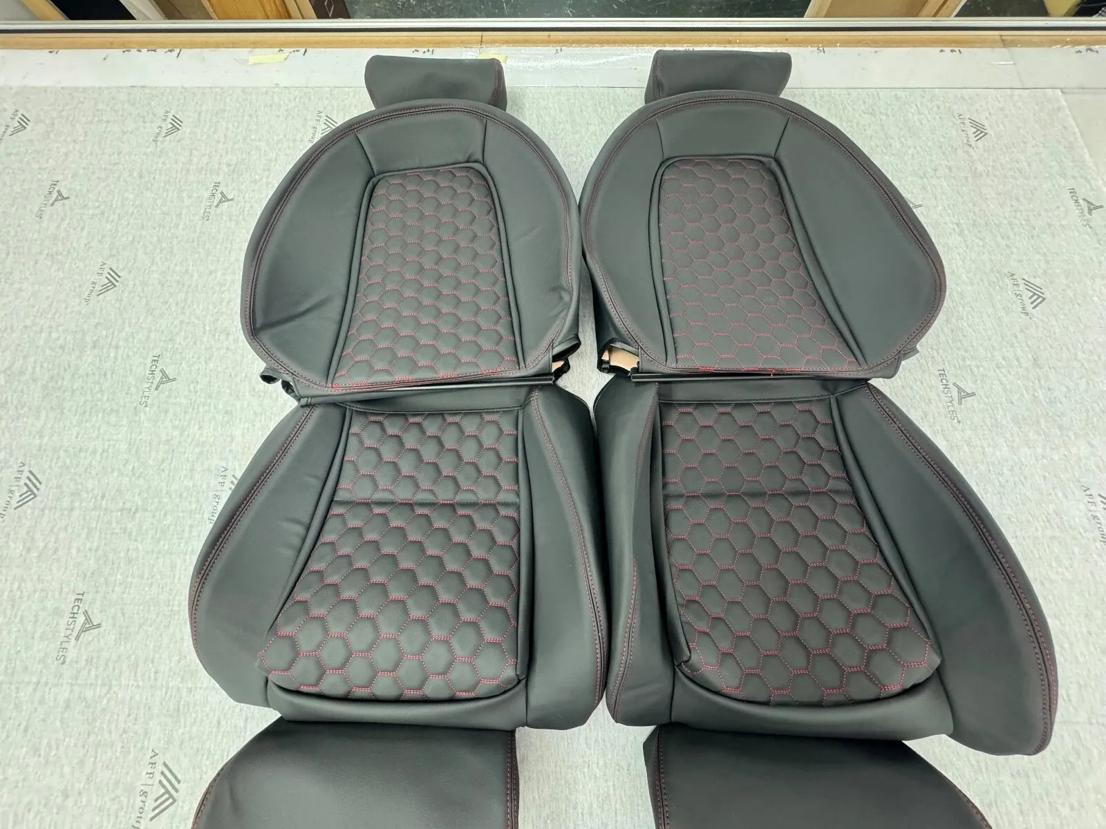 1991-93 Ford Mustang Seat Upholstery kit (Front and Rear kit)