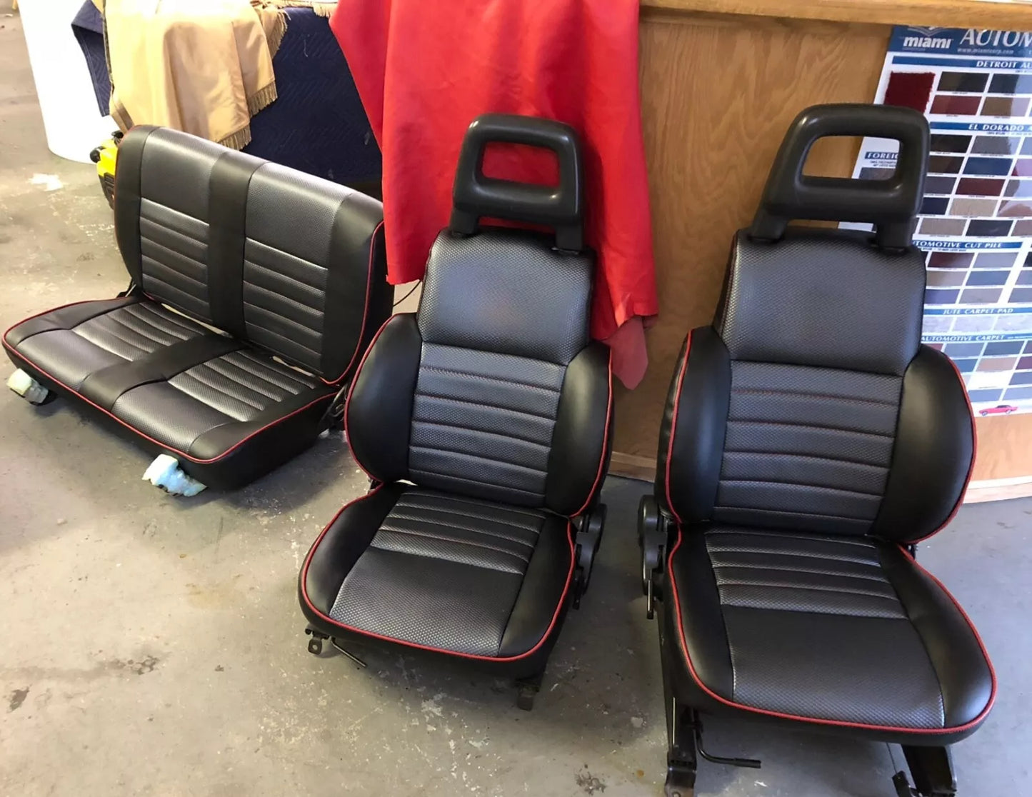 1986-1995 Suzuki Samurai Seat Covers KIT(Front and Rear)