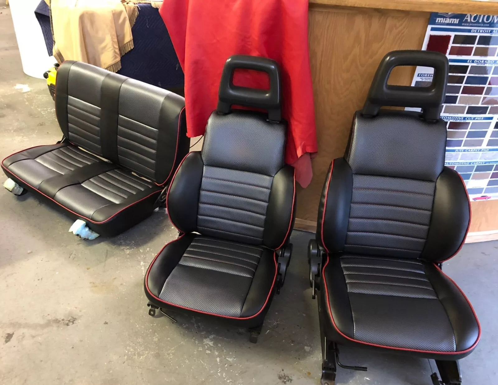 1986-1995 Suzuki Samurai Seat Covers KIT(Front and Rear)