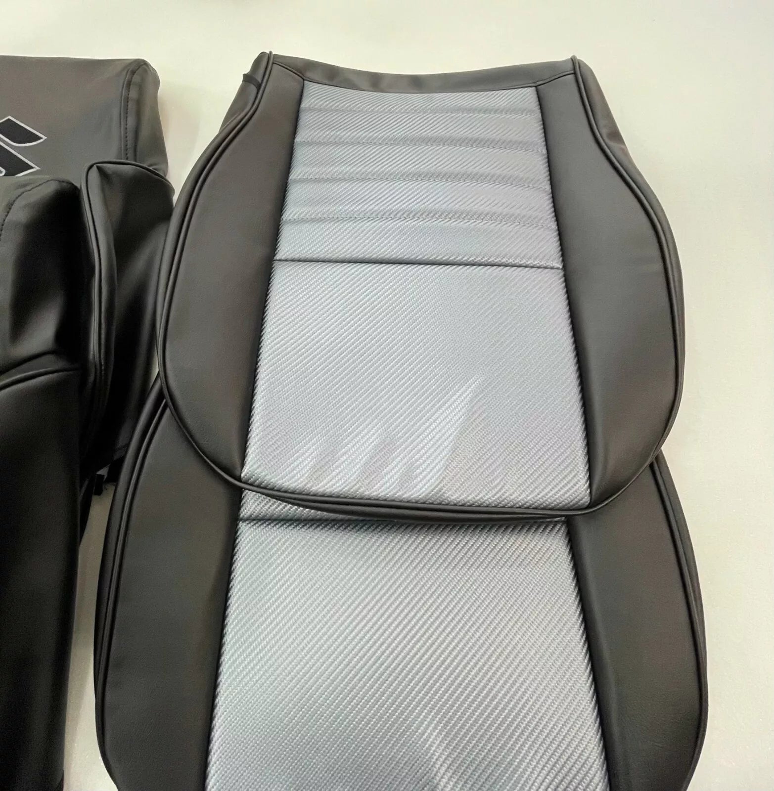 1986-1995 Suzuki Samurai Seat Covers KIT with Carbon Fiber inserts