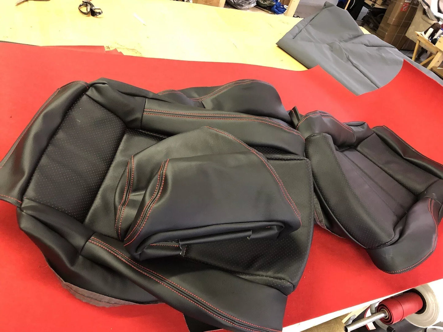 1991-1994 Toyota MR2 Replacement Seat Covers(leather and perforate inserts)