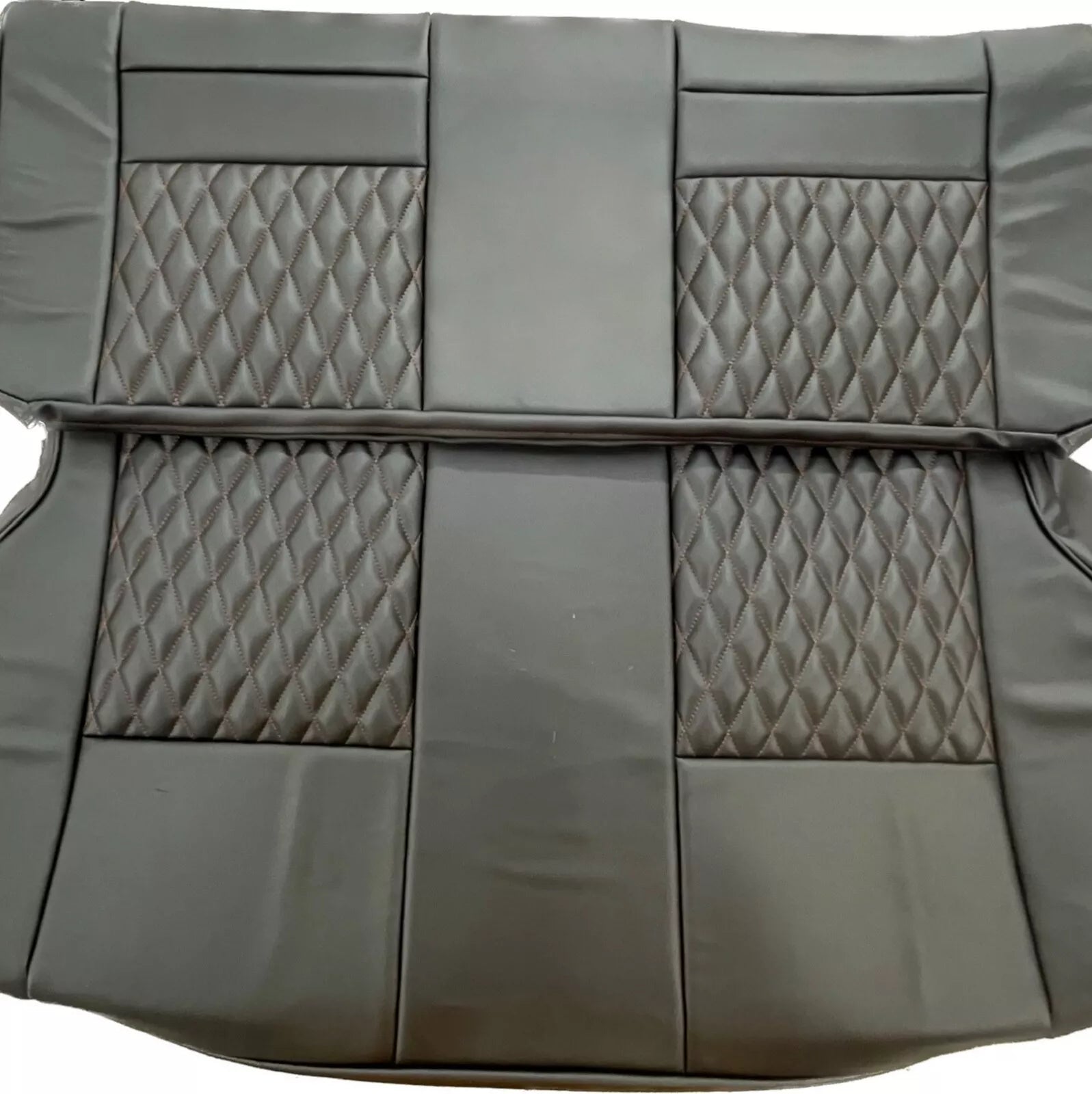 1989-1998 Geo tracker Seat Covers kit with BLACK + RED TRIM (Front/Rear)