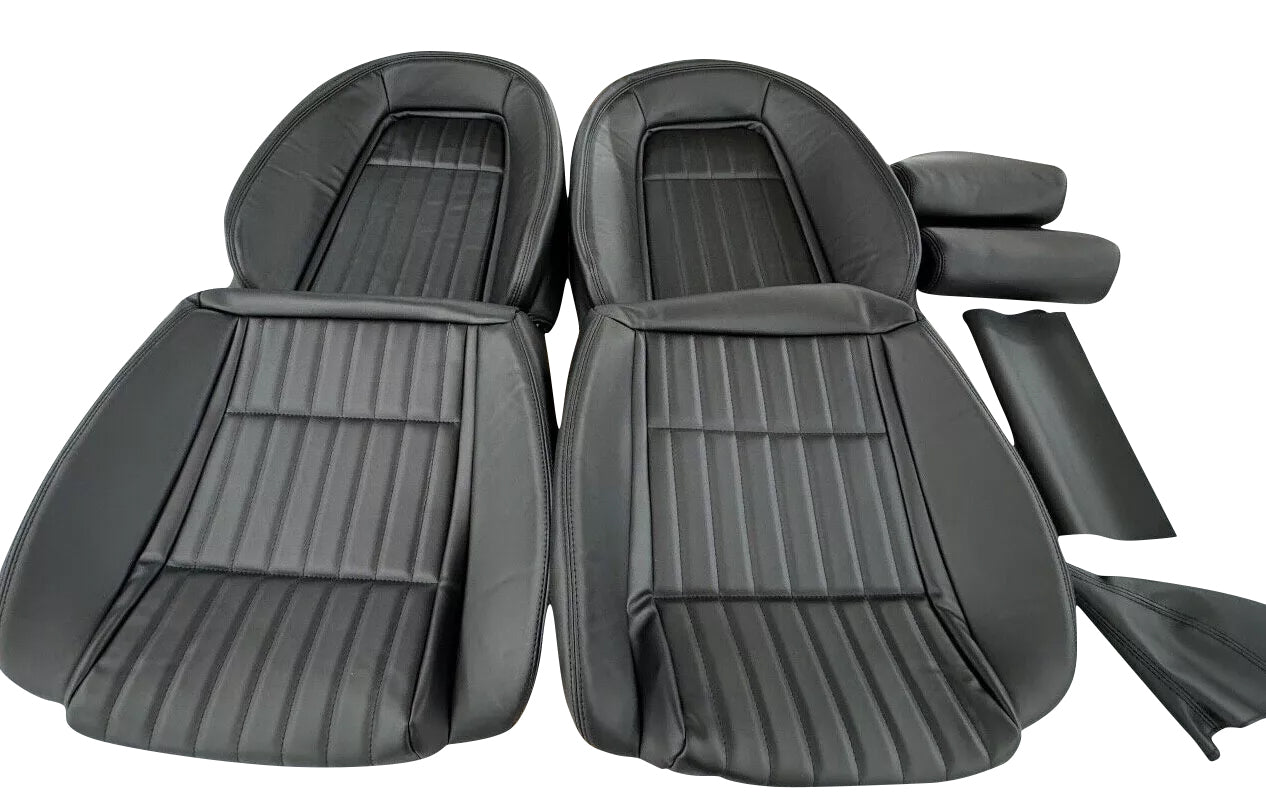 1991-93 Ford Mustang Seat Upholstery kit (Front and Rear kit) convertible ONLY