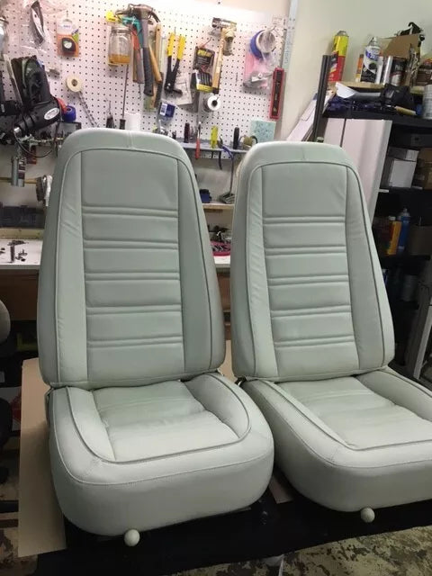 1976-1978 CORVETTE C3 SEATS COVER (WHITE 1976-1977)