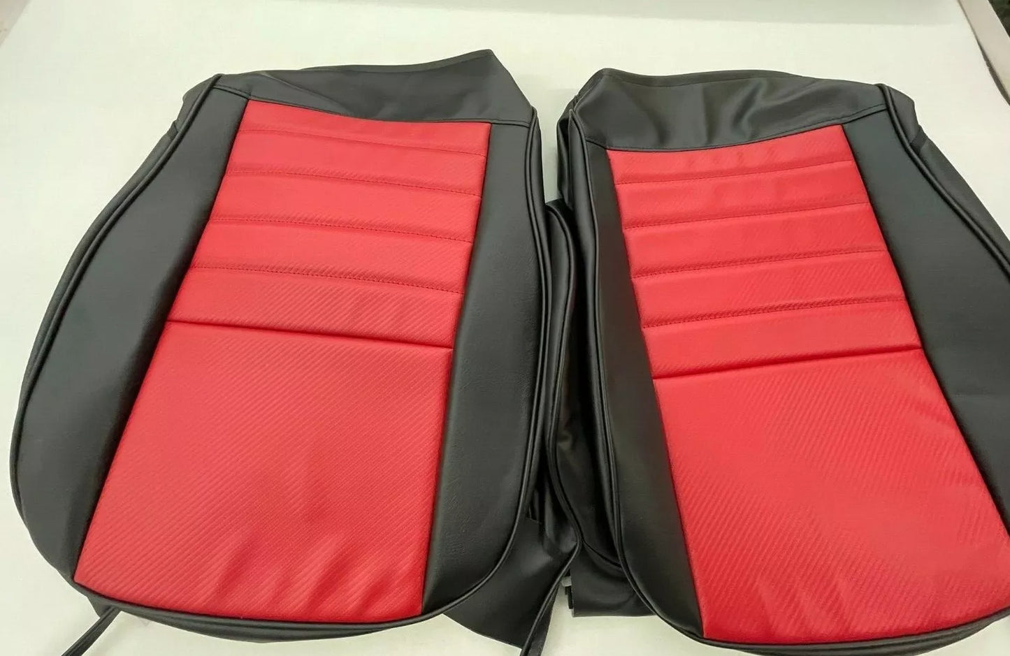 1986-1995 Suzuki Samurai Seat Covers KIT with Carbon Fiber inserts