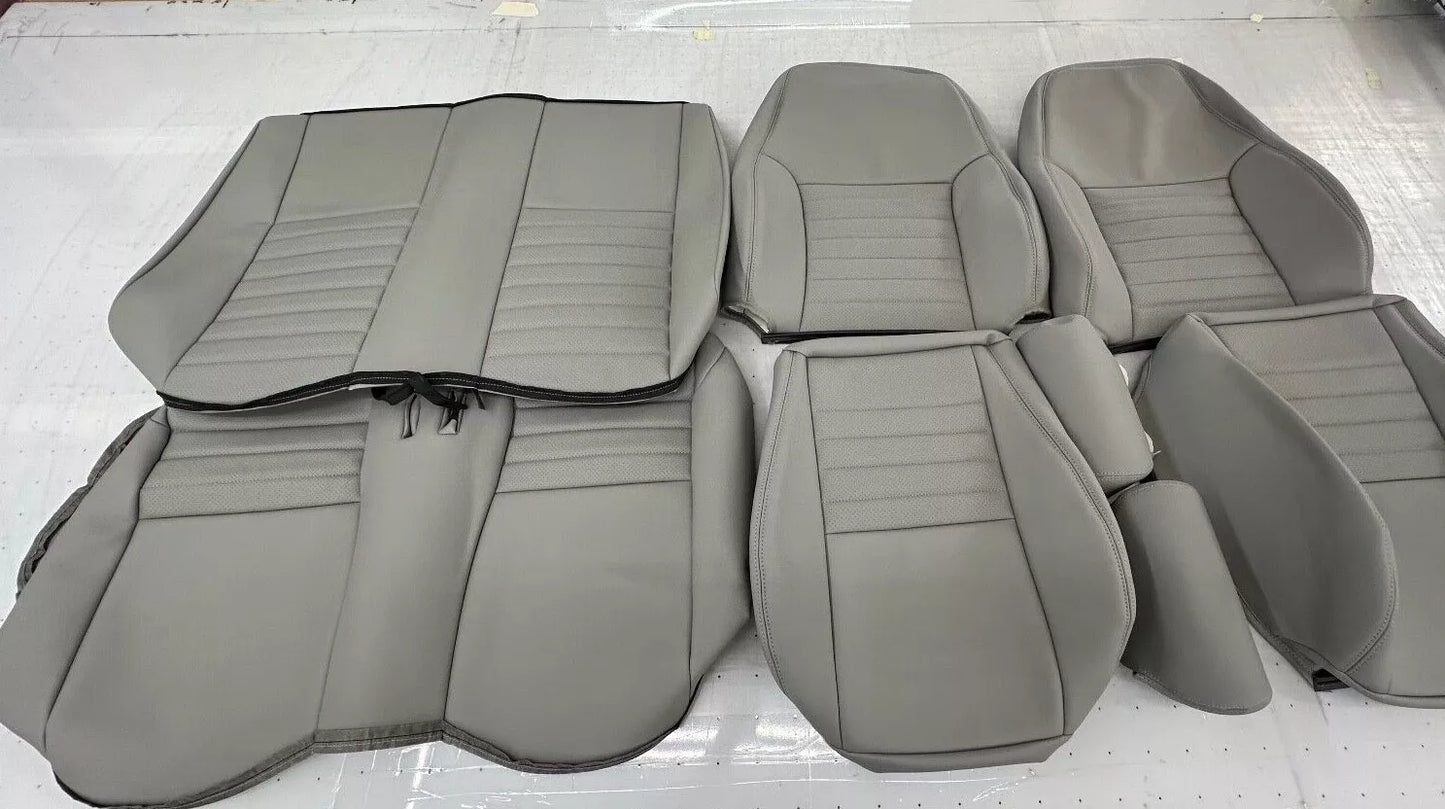 1999-2004 Ford Mustang Seat Upholstery (Front and Rear Kit) GT/Coupe Convertible