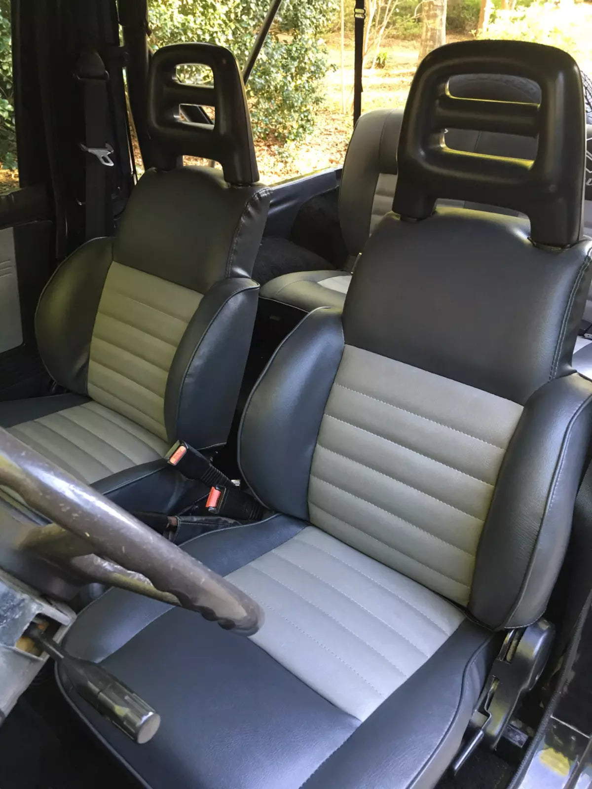 1986-1995 Suzuki Samurai Seat upholstery KIT (front and Rear )