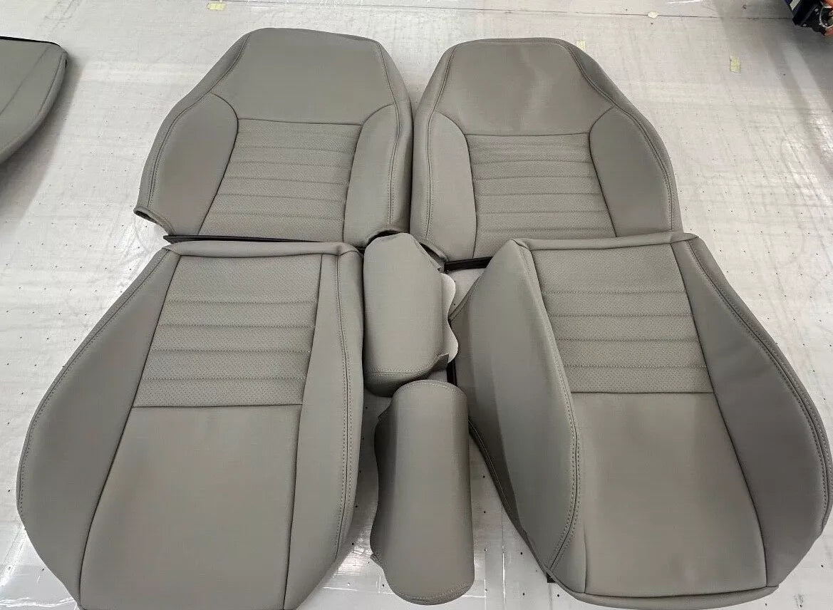 1999-2004 Ford Mustang Seat Upholstery (Front and Rear Kit) GT/Coupe Convertible