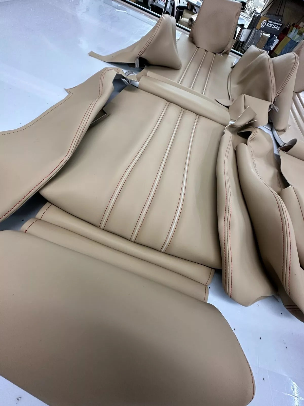 1987-1993 BMW E30 318i convertible sport seat upholstery kit(Front and Rear)