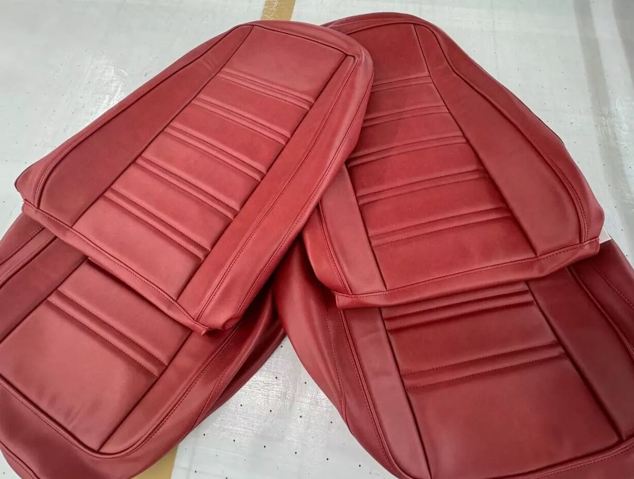 1976 Corvette Seat Upholstery Covers(ORIGINAL FIRETHORN RED)for 1976 corvette