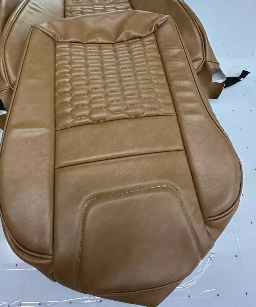 1987-95 JEEP WRANGLER YJ SEAT UPHOLSTERY KIT CUSTOM STYLE (Spice or Gray color)