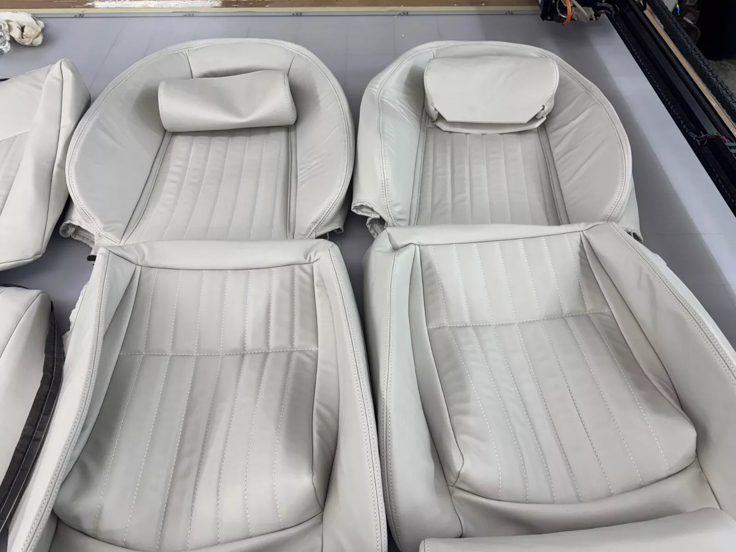 1991-93 Ford Mustang Seat Upholstery kit (Front and Rear kit) convertible ONLY