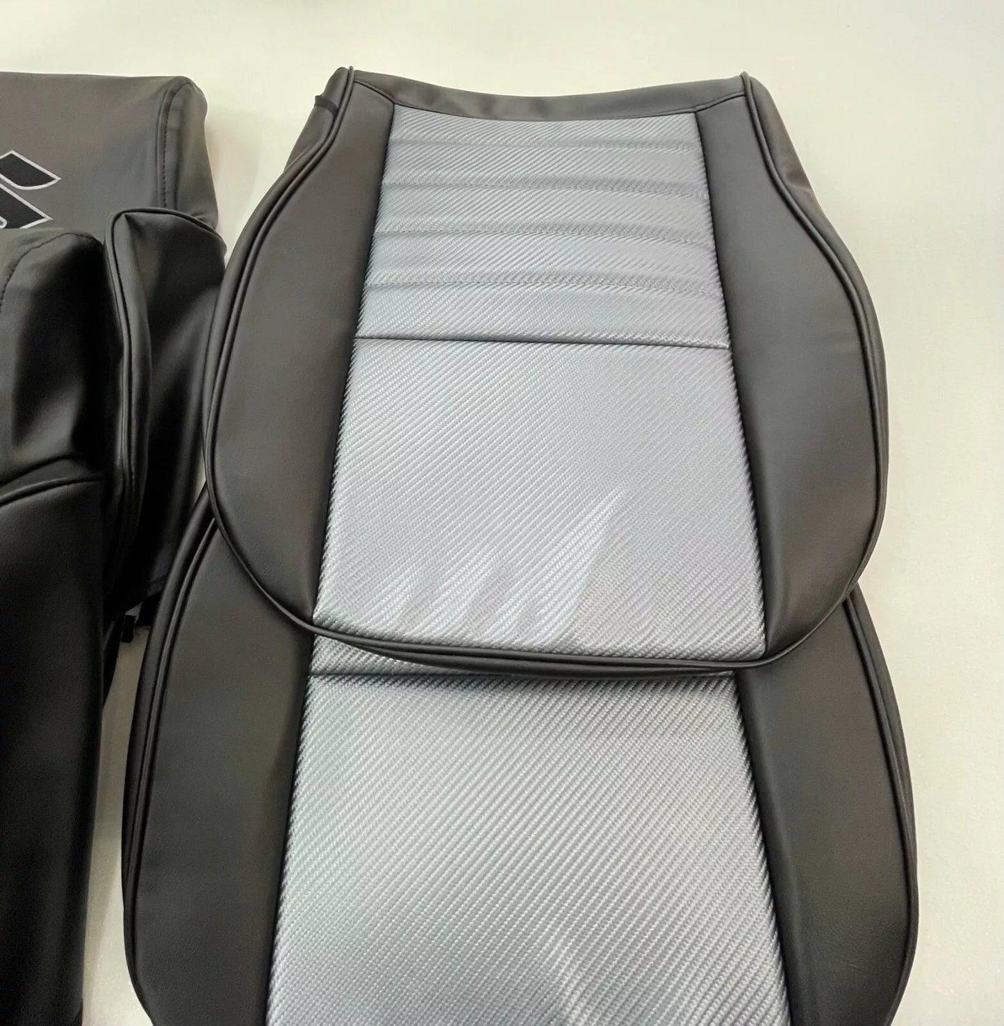 1986-1995 Suzuki Samurai Seat Covers KIT with Carbon Fiber inserts