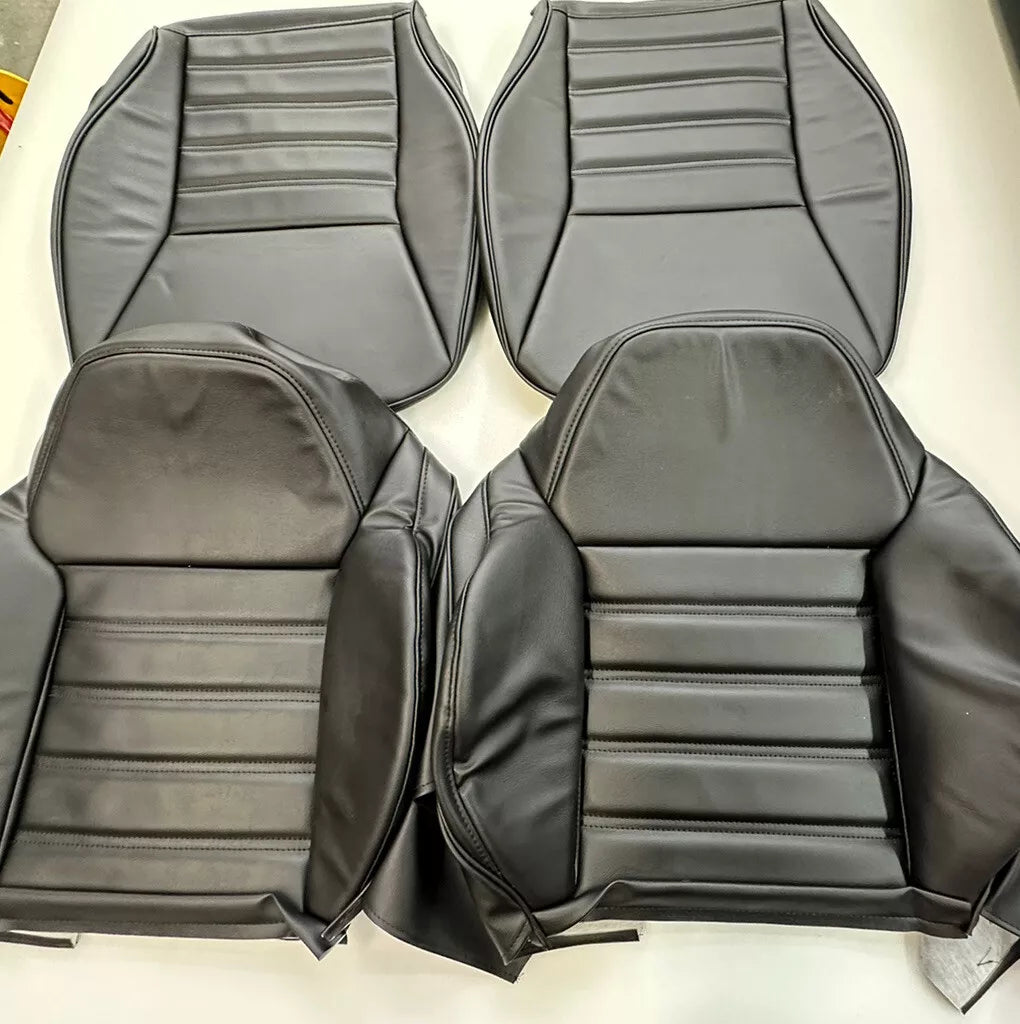 1989-1998 Suzuki Sidekick Front upholstery kit only (All Balck)