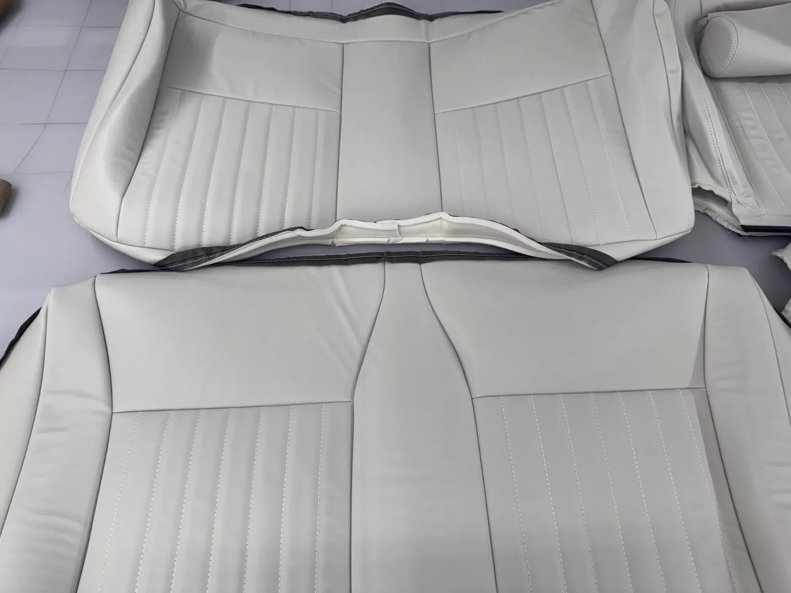 1991-93 Ford Mustang Seat Upholstery kit (Front and Rear kit) convertible ONLY