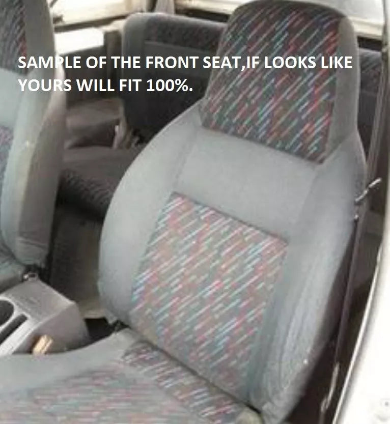 1989-1998 Geo tracker Seat upholstery covers kit (BT RED Front and Rear set)