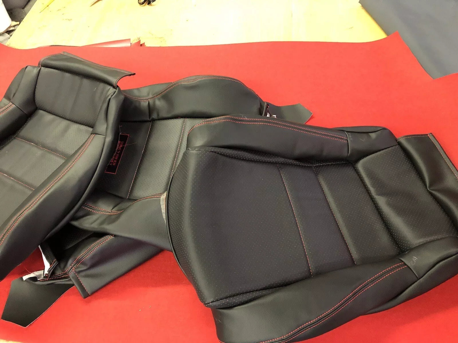 1991-1994 Toyota MR2 Replacement Seat Covers(leather and perforate inserts)