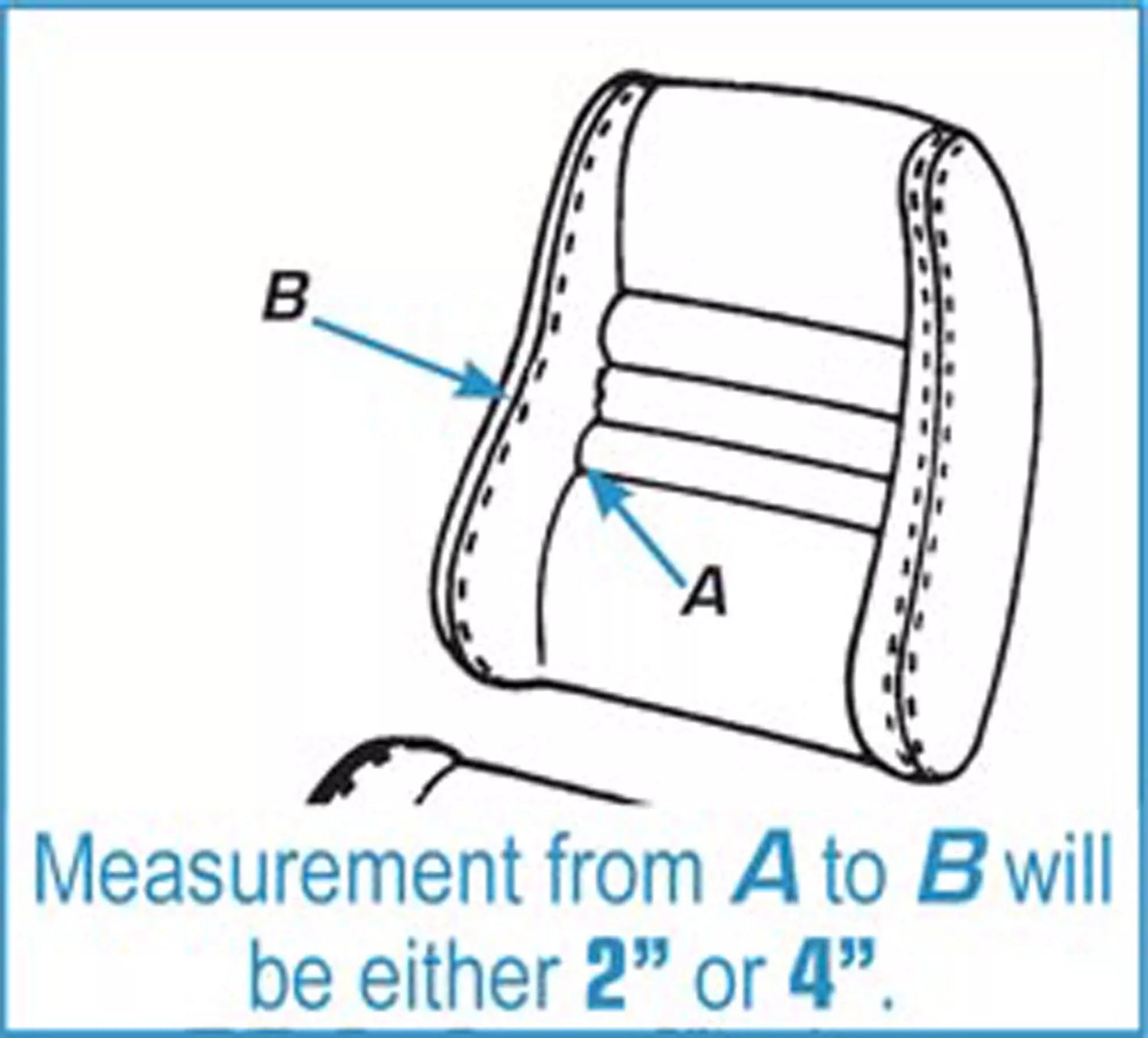 1979-1982 Corvette Seats Cover(2" bolster) BLACK / RED INSERT
