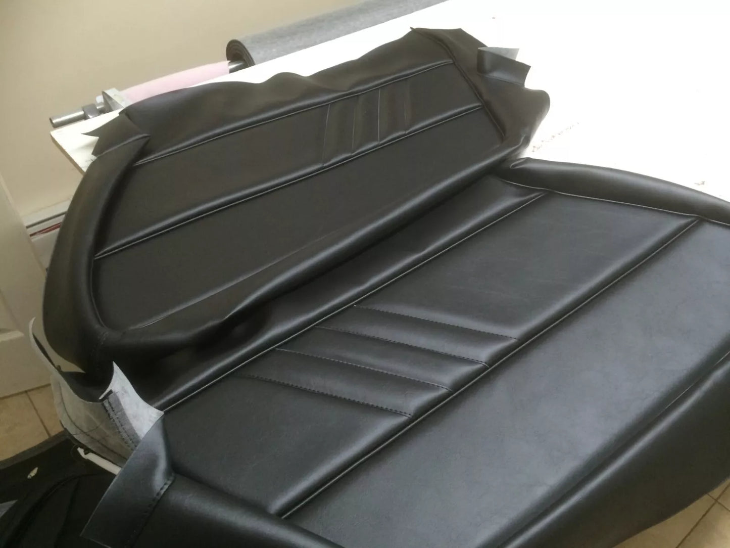 1978-1982 Corvette Door Panels replacement Skins (PAIR L/R ) BLACK ONLY