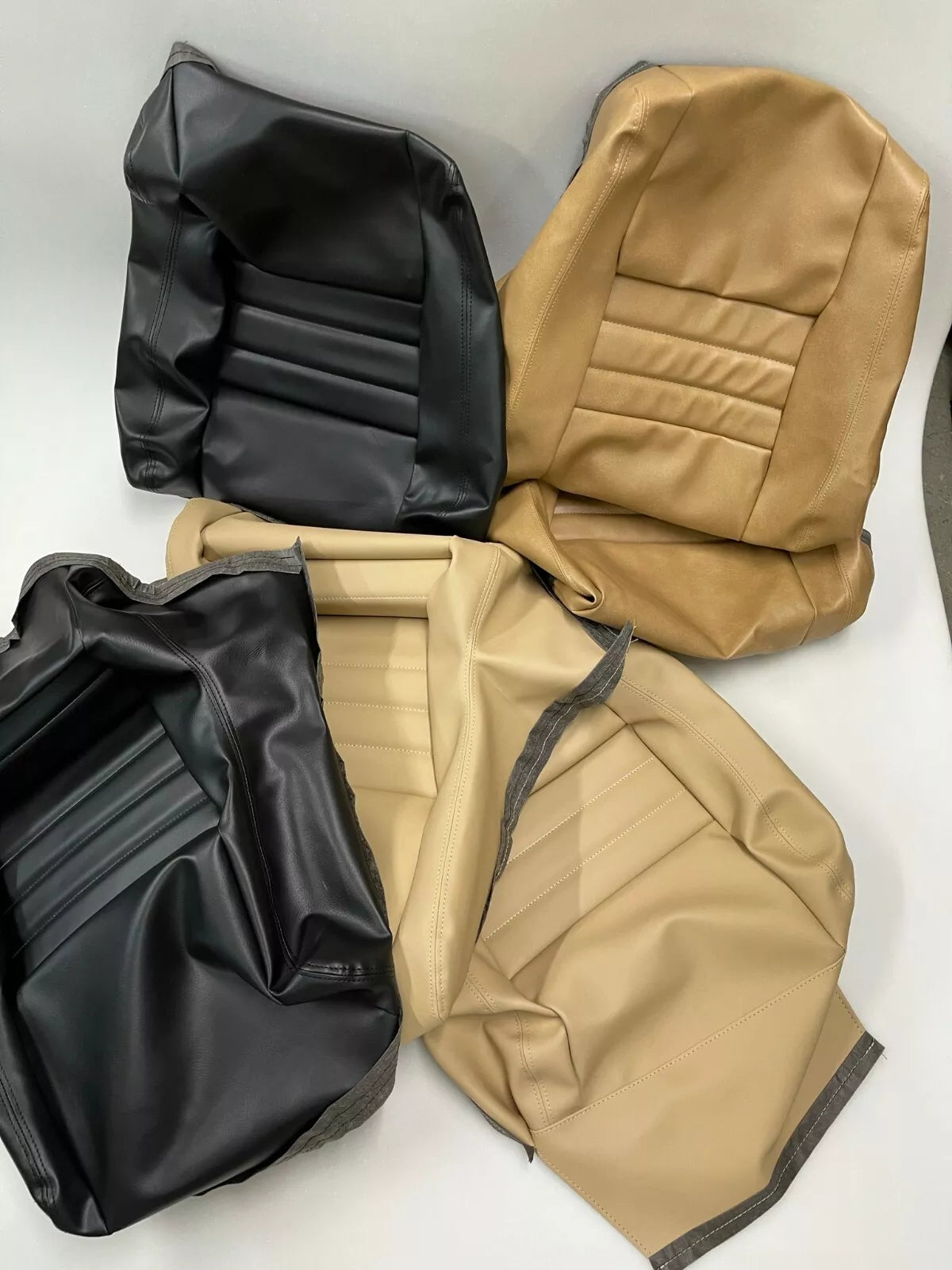 1968-1982 Corvette C3 vinyl upholstery Seat Covers(FULL SET 4 pcs TOTAL )