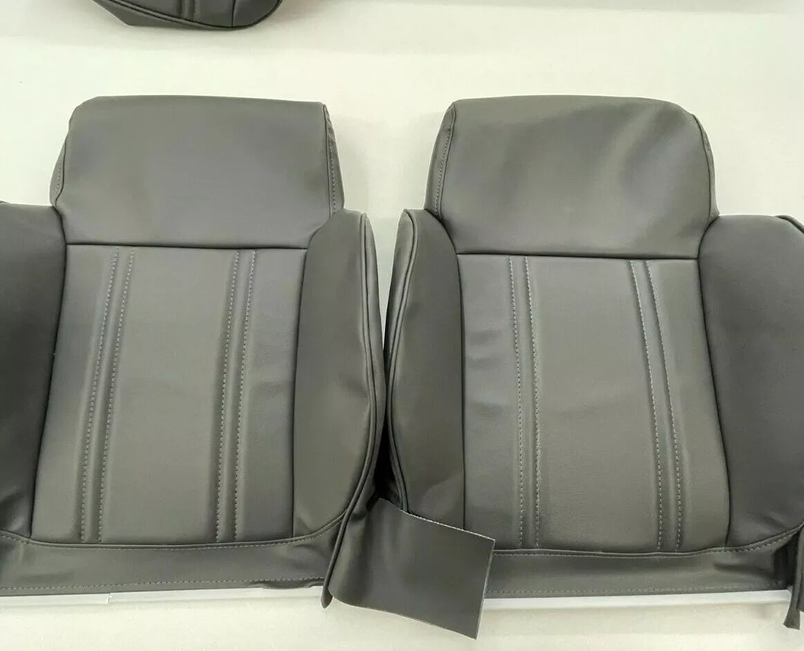 1986-1995 Suzuki Samurai Seat Covers (Front Only) DK Grey Color Original Fit