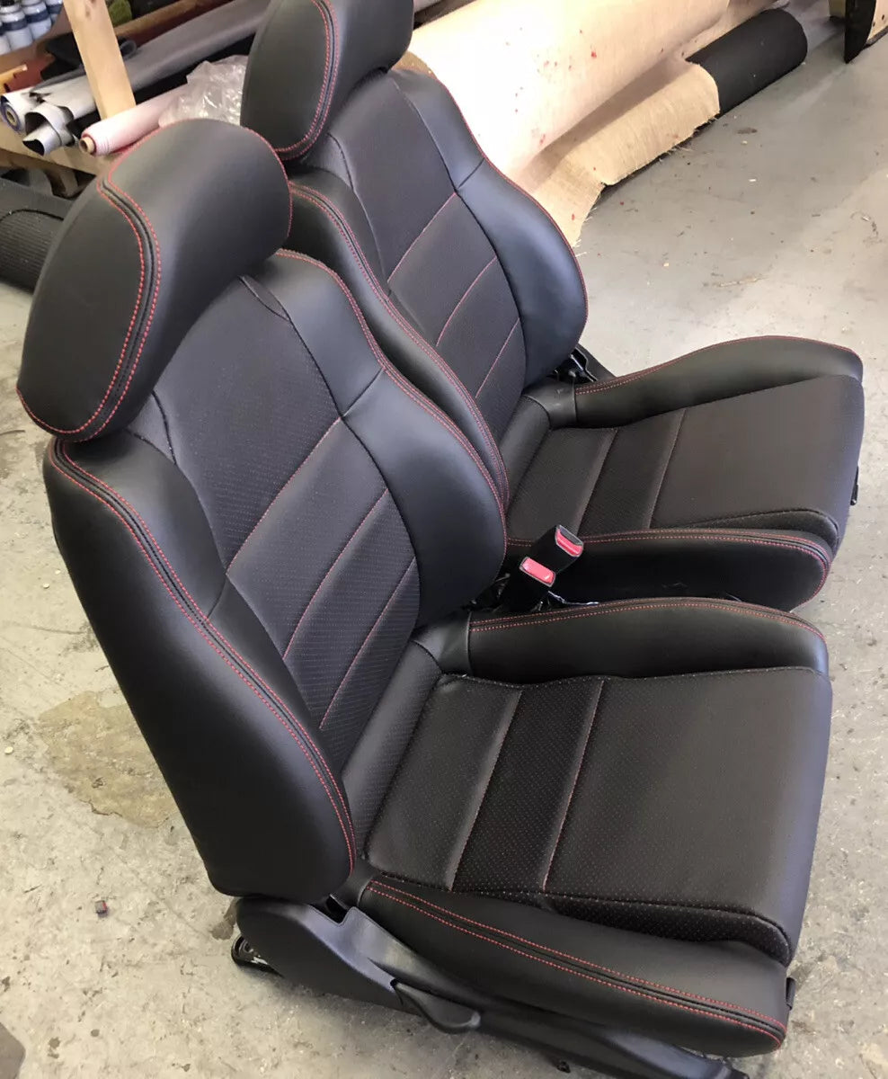 1991-1994 Toyota MR2 Replacement Seat Covers(leather and perforate inserts)