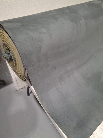 Charcoal Stretch Suede Headliner Fabric 60"Wide