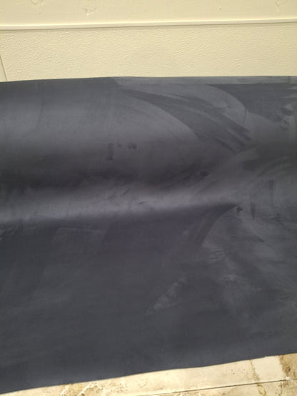 Dk. Blue Stretch Suede Headliner Foam Back Fabric 60" wide