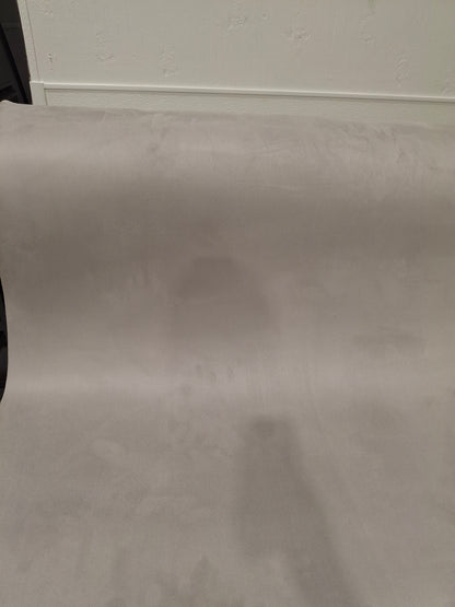 Gray Stretch Suede Headliner Foam Back Material 60" wide