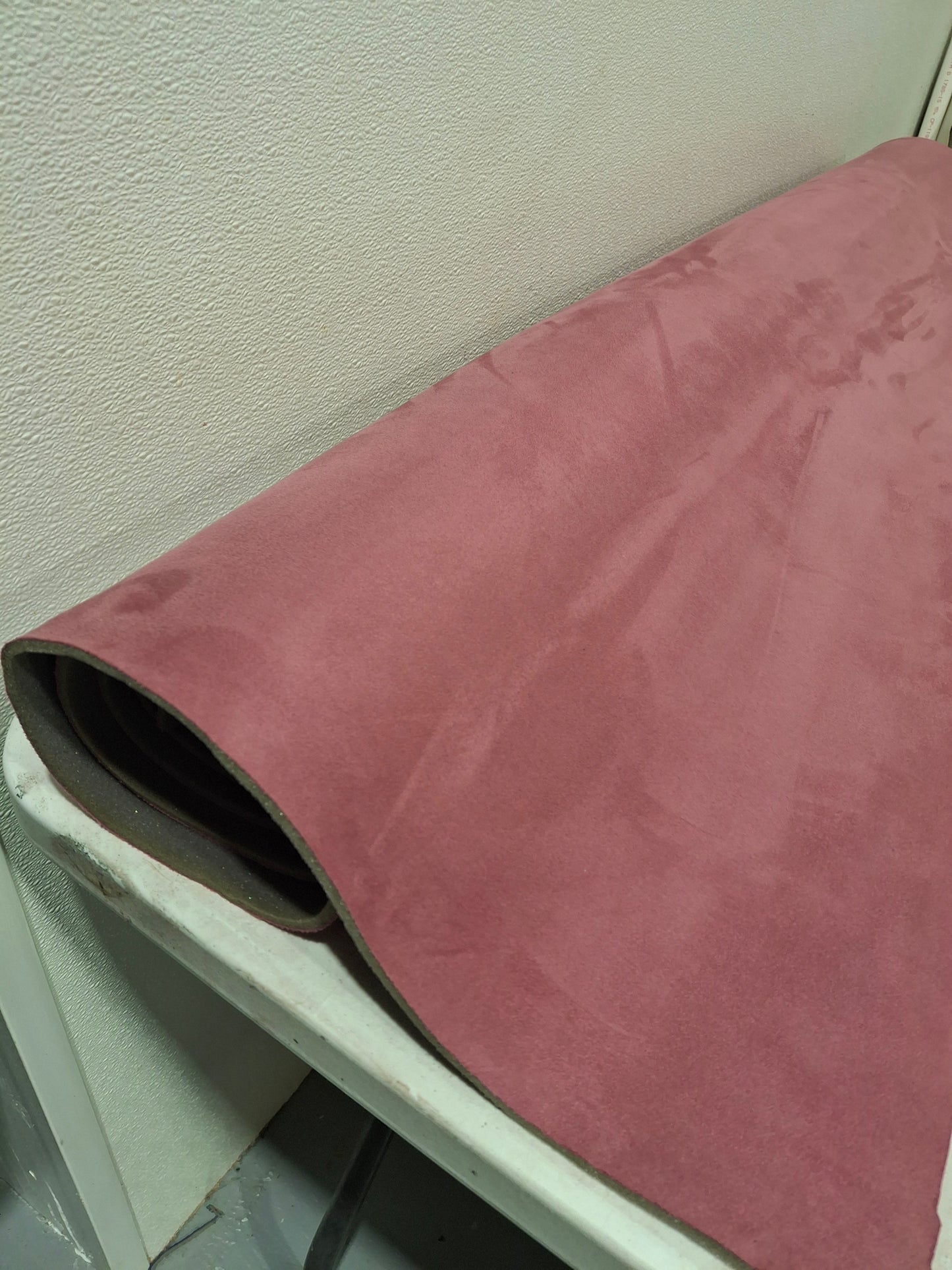 Pink Suede Headliner  Fabric Foam Backed Headliner Fabric 60"wide