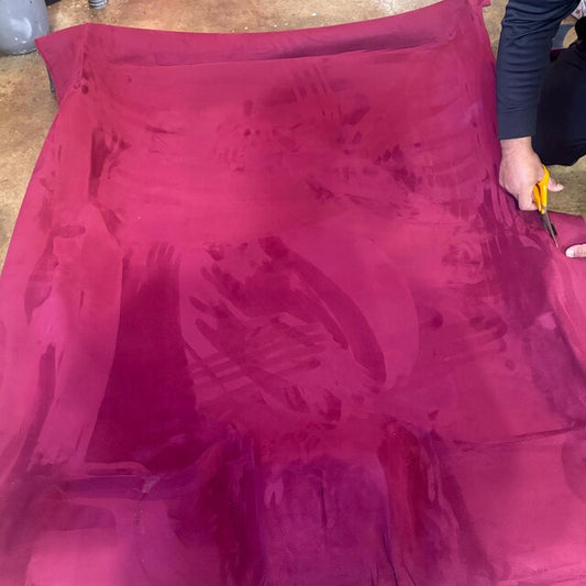 Berry Stretch Suede Headliner  Fabric Headliner Fabric 60"wide