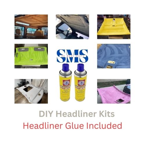 Suede Headliner Stretch Suede Headliner Kit With Foam Back 2 Cans Of High Temp Spray Contact Adhesive Included