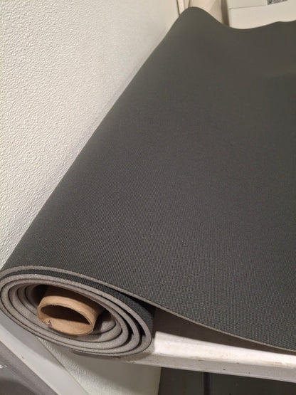 Natural Black Headliner Flat Knit Fabric with Foam Backing Sold By The Yard 60"wide