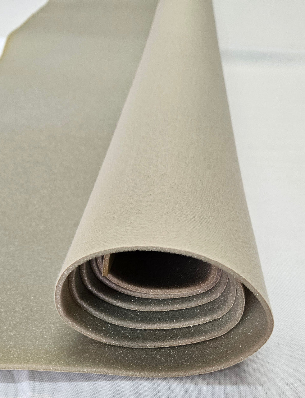 Shale Headliner Fabric with Foam Backing Sold By The Yard 60"wide