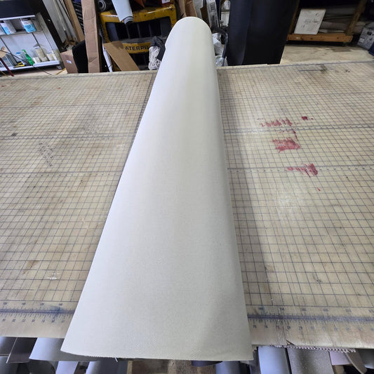 Light Beige FLAT KNIT Headliner Fabric with Foam Backing Sold By The Yard 60" wide