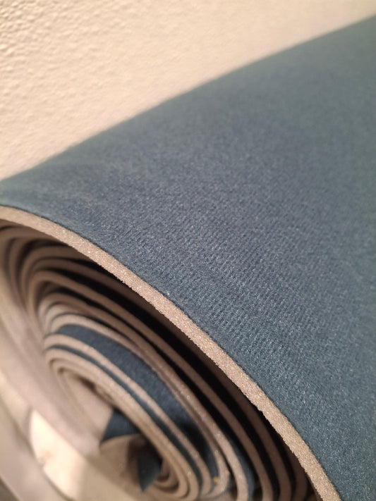Lt. Navy Blue Headliner Fabric Foam Backing Sold By The Yard 60"wide